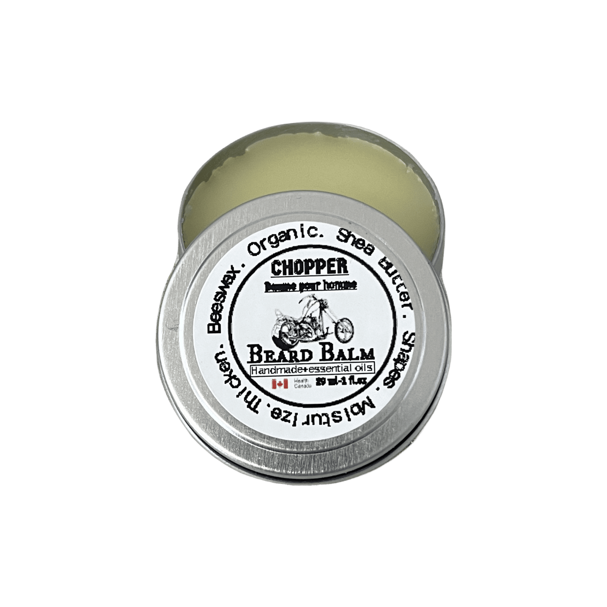 Chopper Beard Balm - alluring aroma by the campfire in the woods. - Organic Body Shop