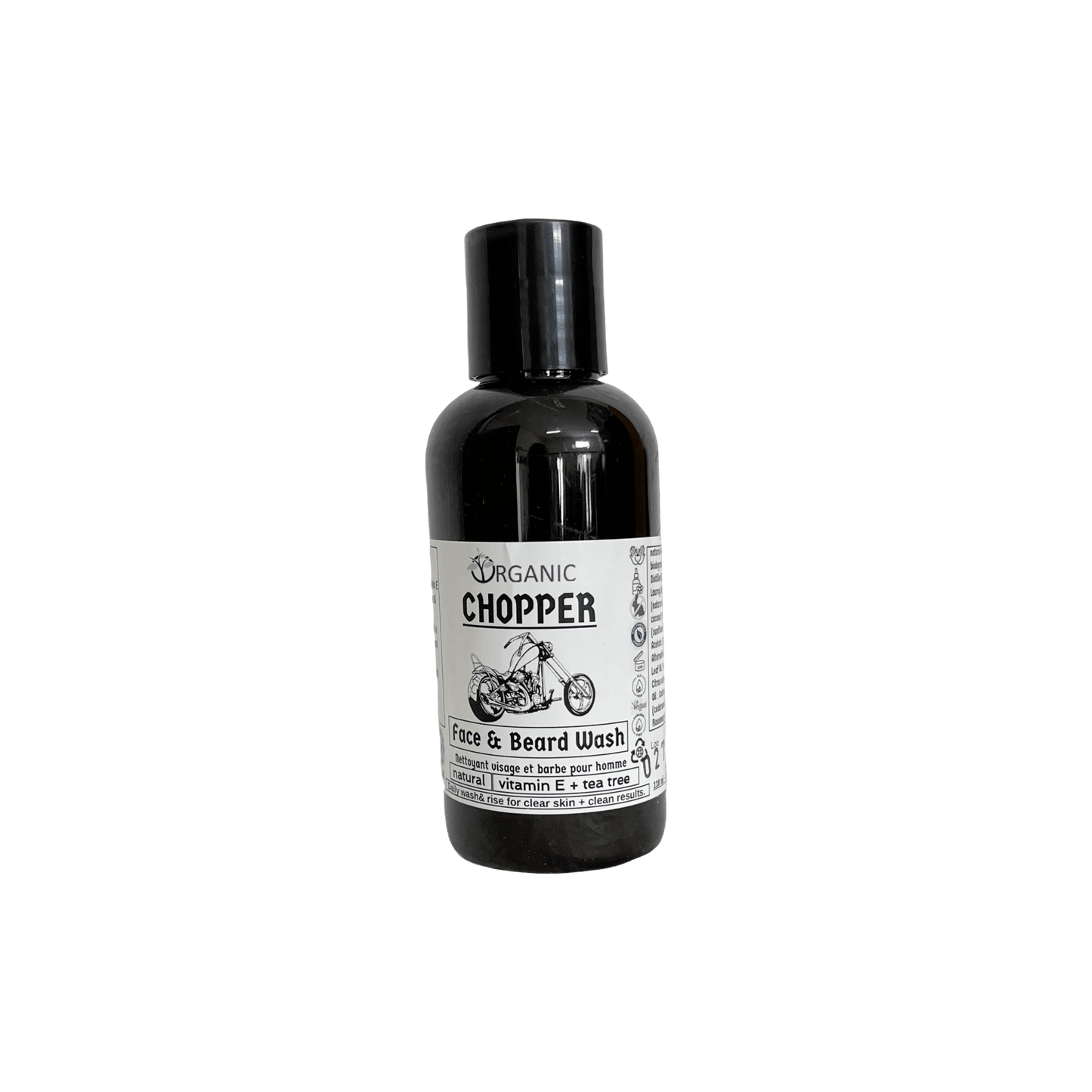 Chopper Men's Beard + Face Wash - Organic Body Shop
