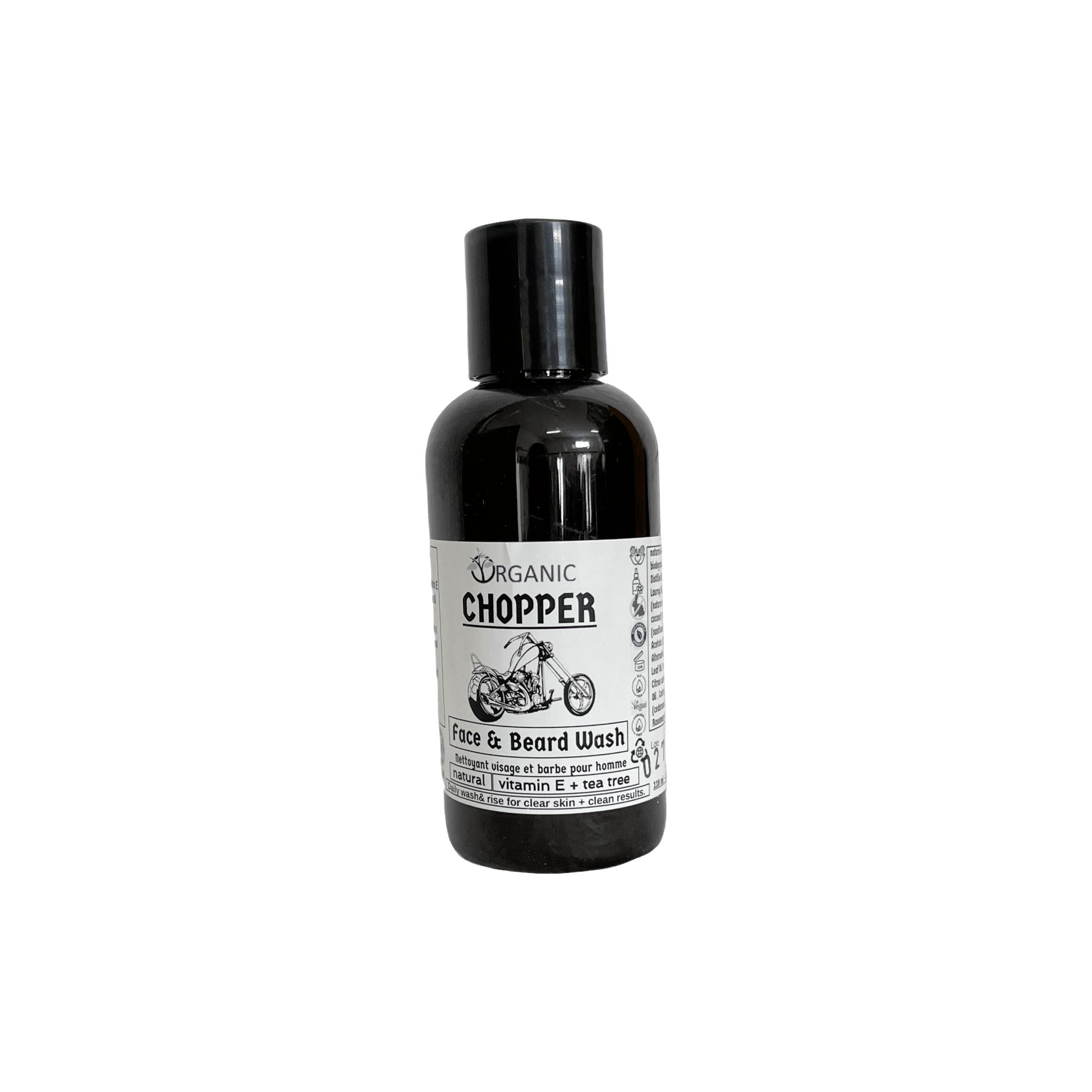 Chopper Men's Beard + Face Wash - Organic Body Shop