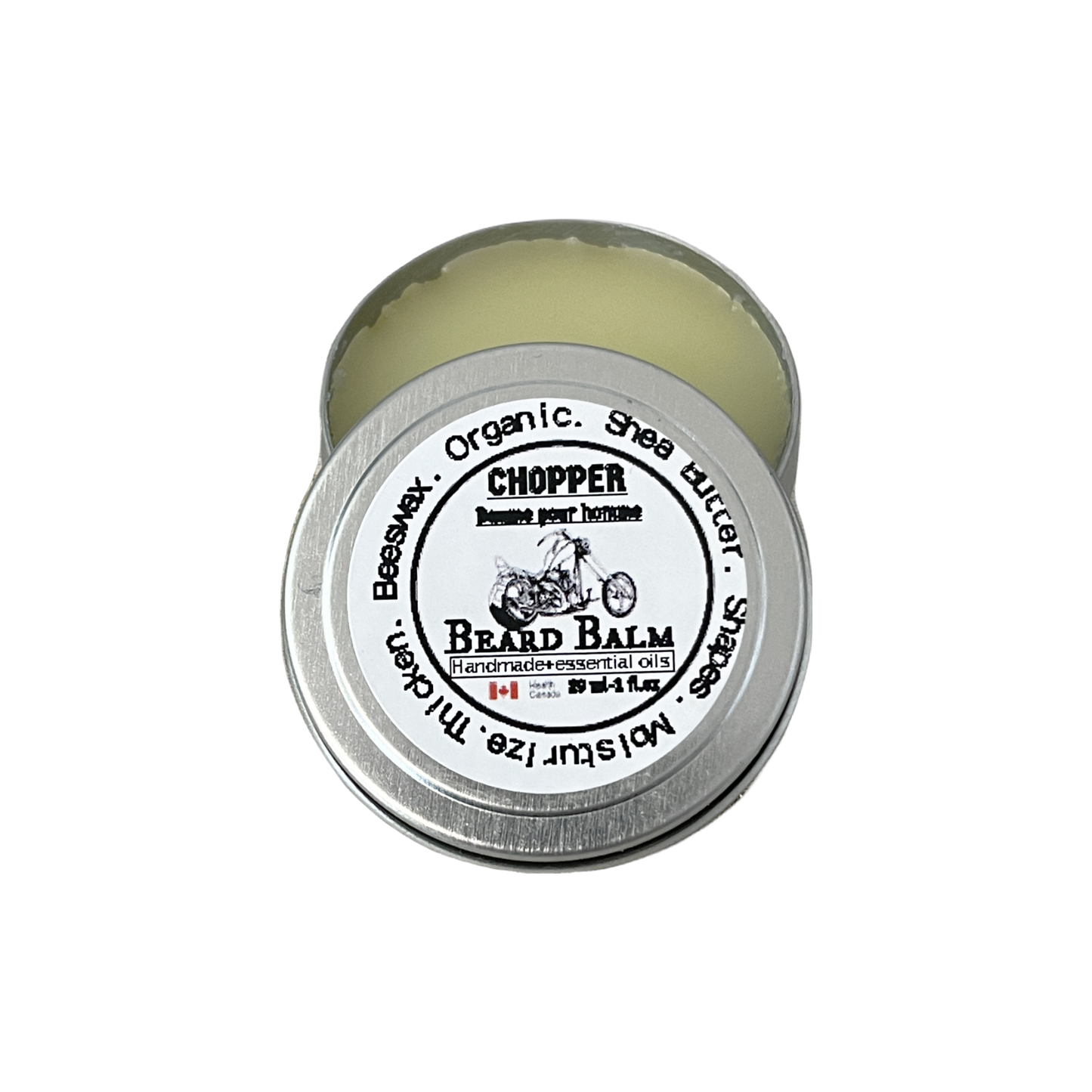 Chopper Beard Balm-alluring aroma by the campfire in the woods.