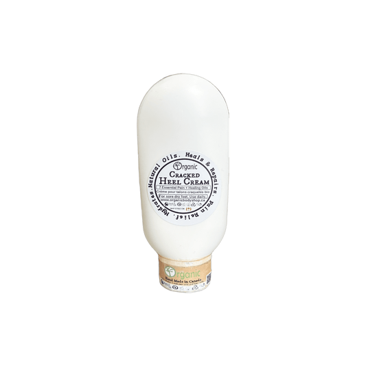 Cracked Heel Cream+ herbal healing oils. 118ml - Organic Body Shop