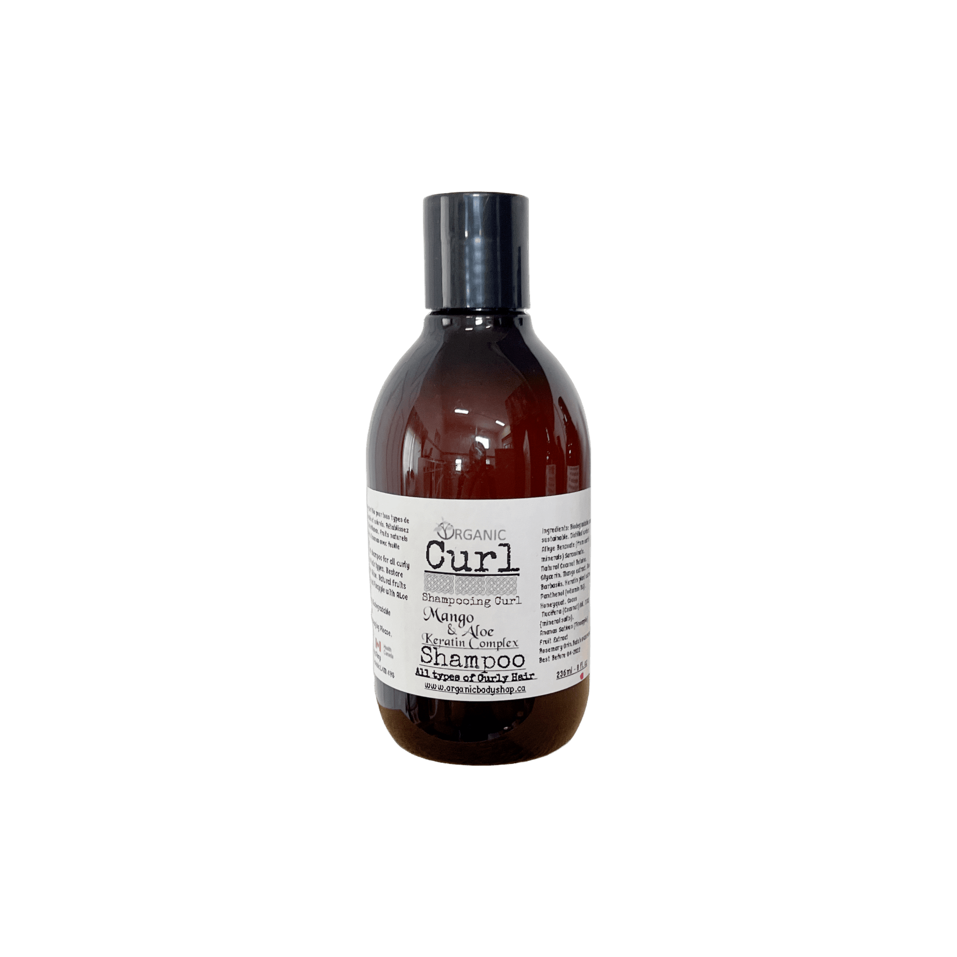 Curl Shampoo. Mango aloe complex. Professional. - Organic Body Shop