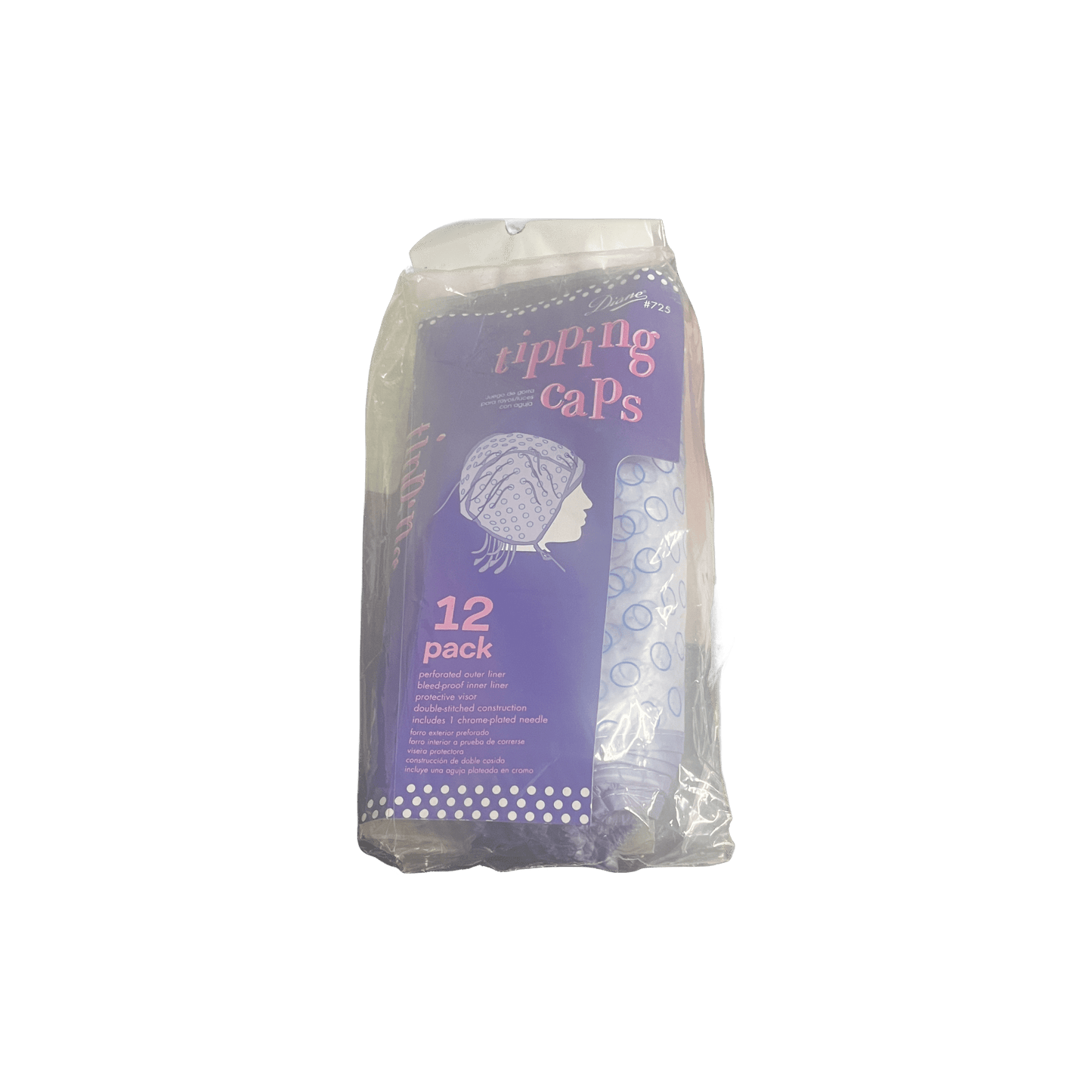 Disposable Hi - Lite Tipping Caps. For hair. 12pc - Organic Body Shop