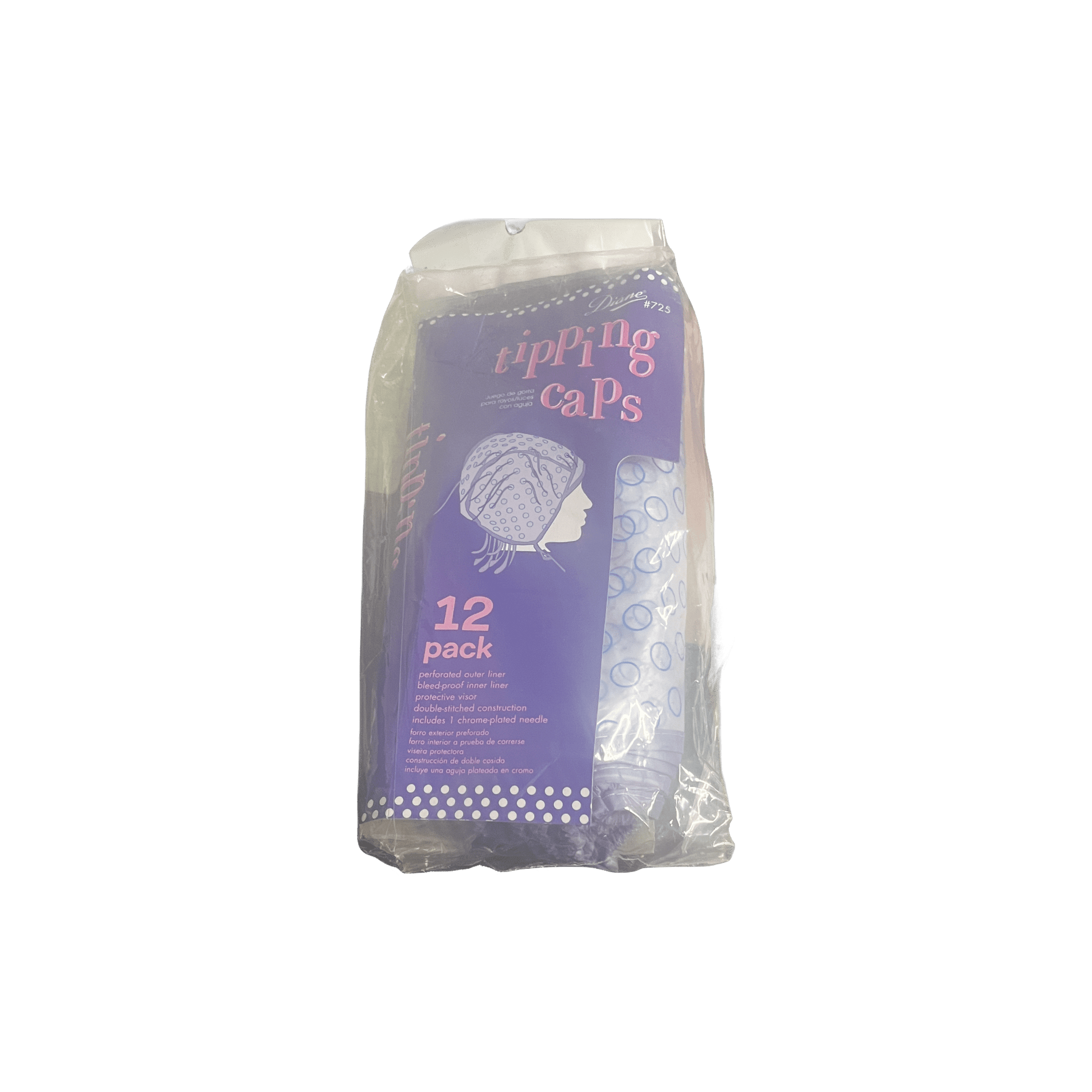 Disposable Hi - Lite Tipping Caps. For hair. 12pc - Organic Body Shop