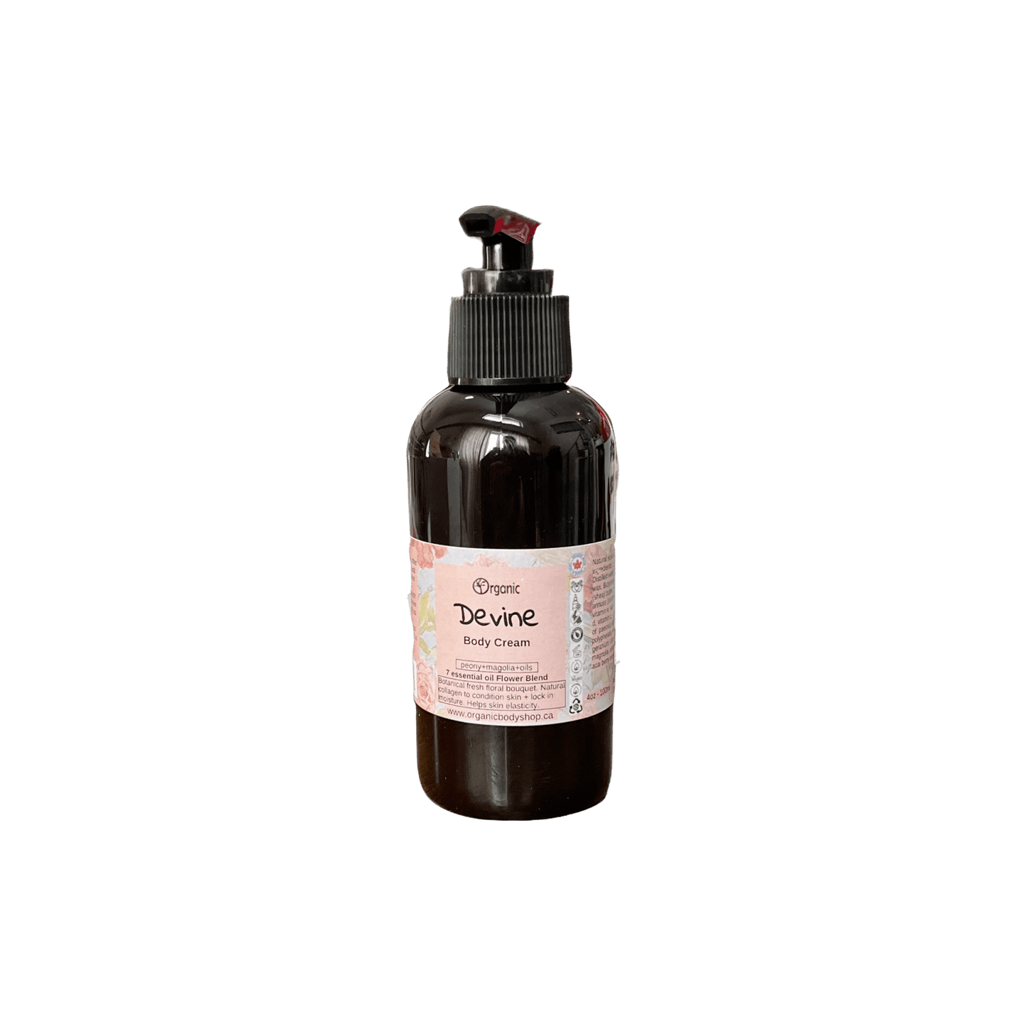 Divine Body cream. Floral bouquet - Organic Body Shop