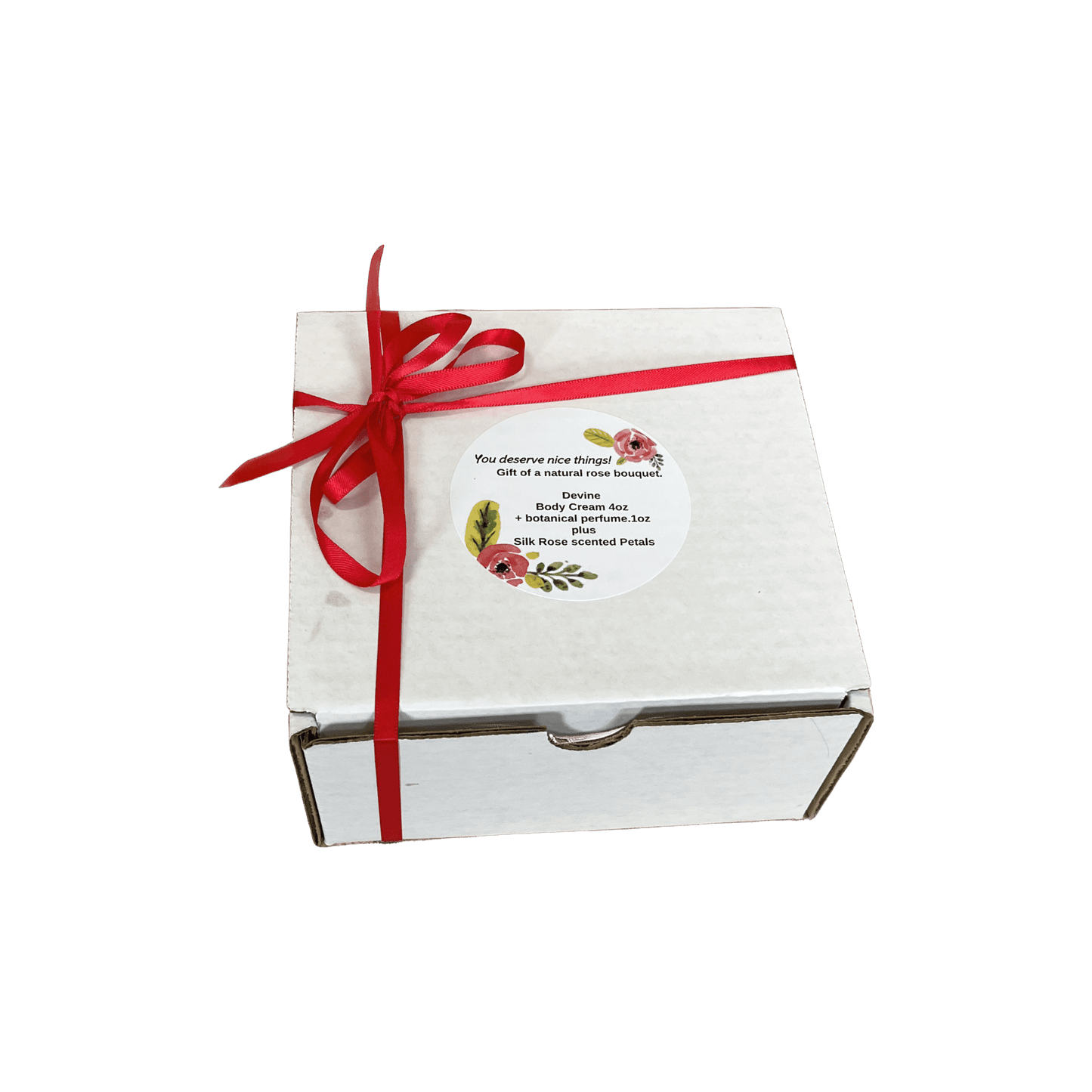 Divine body Gift. Natural perfume+ body cream. - Organic Body Shop