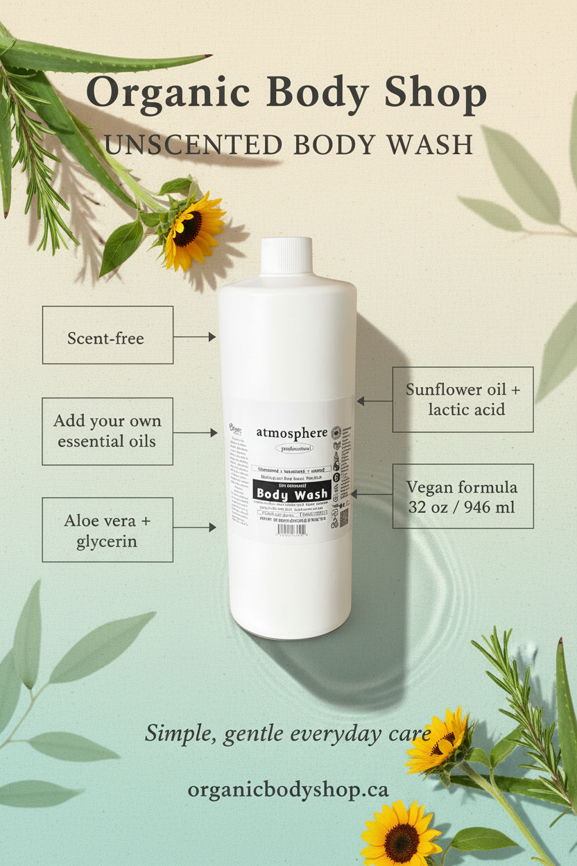 Atmosphere Body Wash.Un-Scented 32oz