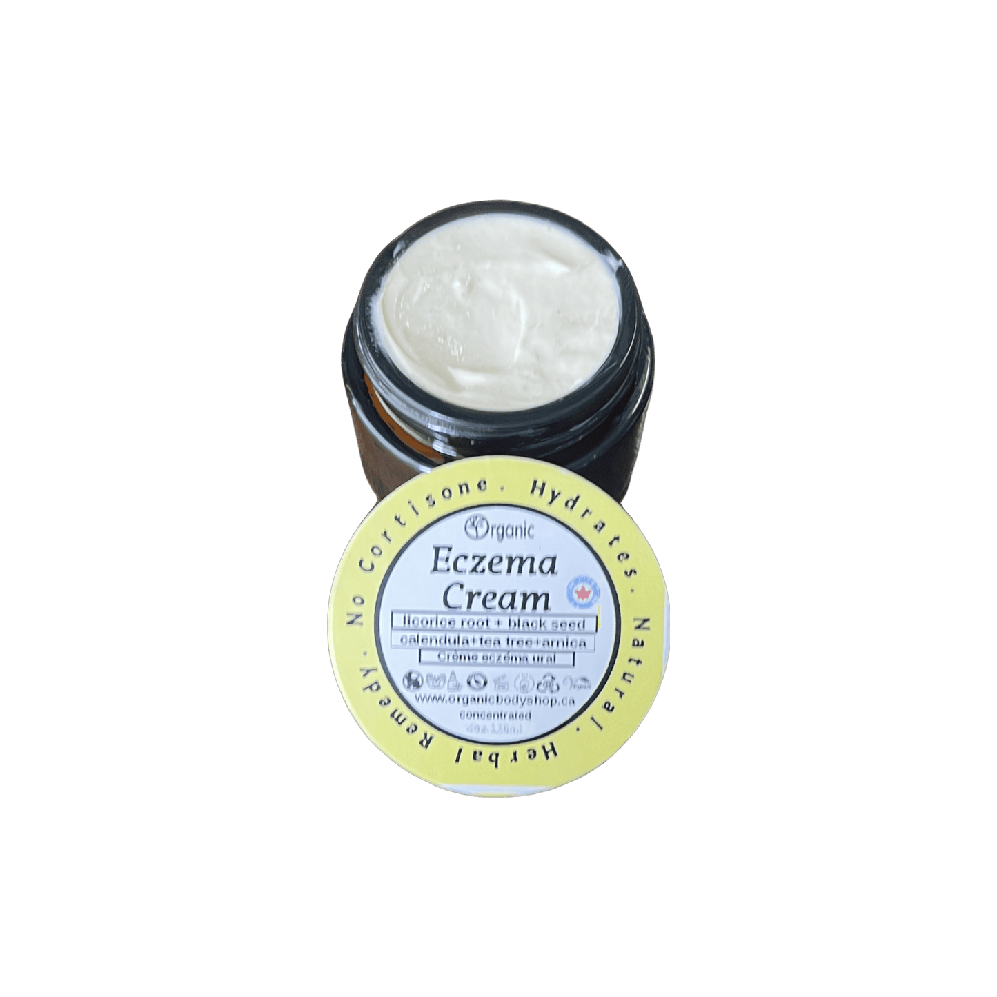 Eczema Cream. natural herbal remedy. 30ml travel size - Organic Body Shop
