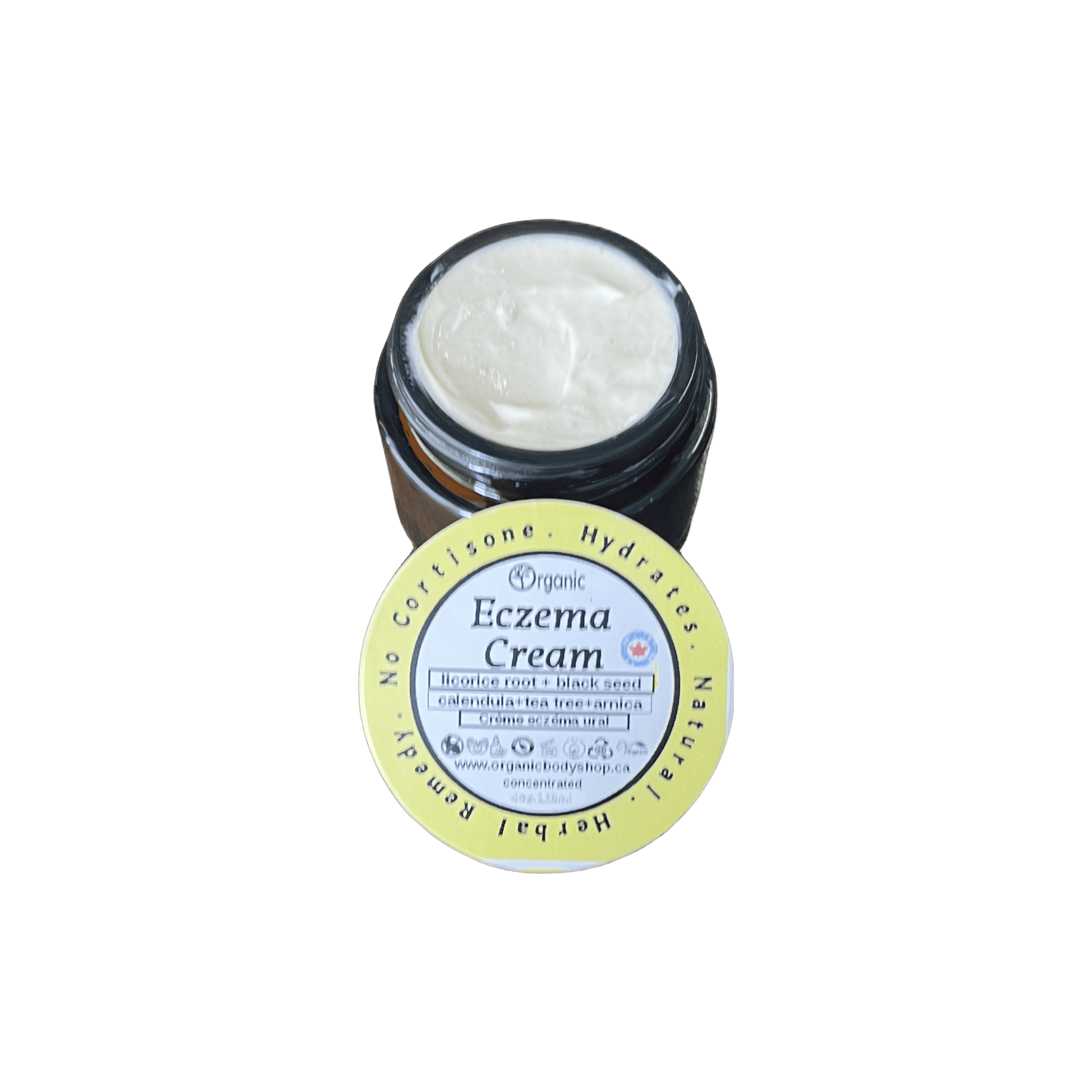 Eczema Cream. natural herbal remedy. 30ml travel size - Organic Body Shop
