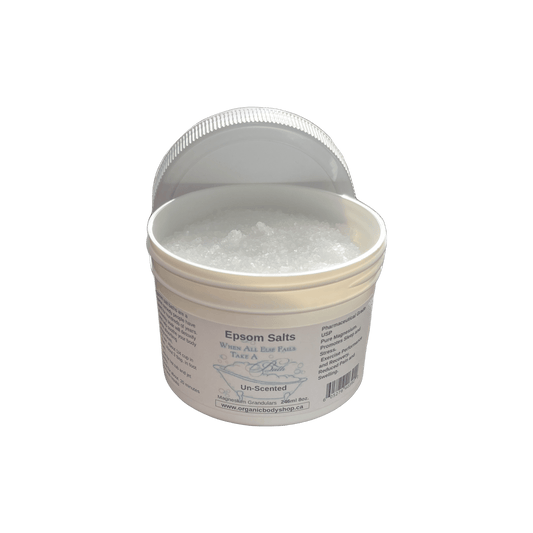 Epsom salt. Magnesium 8oz - Organic Body Shop