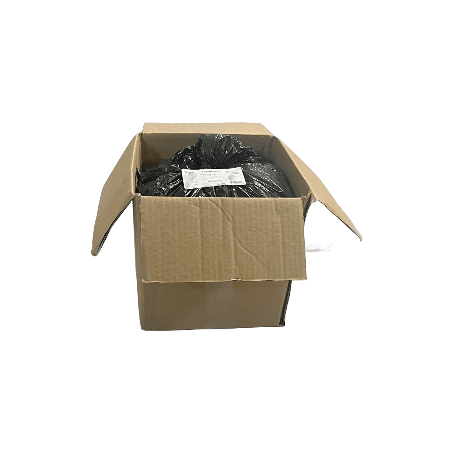 Epsom salt.Pure Magnesium. Unscented 35Lb. Box - Organic Body Shop