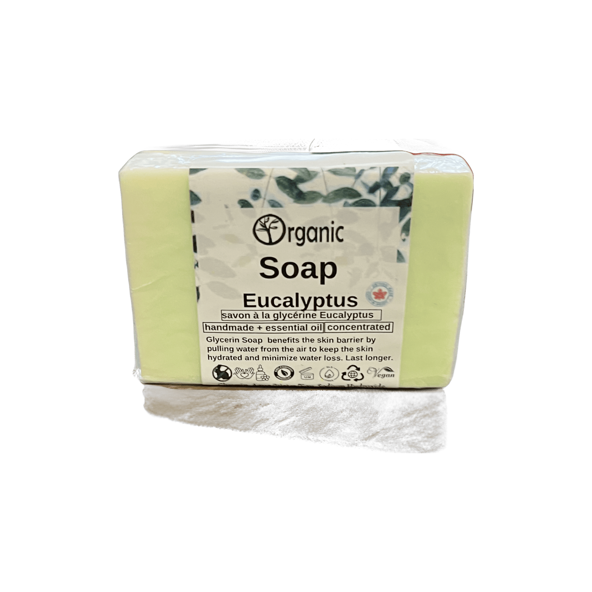 Eucalyptus Gift. 2pc. Soap and lip balm. Antifungal Eucalyptus. - Organic Body Shop