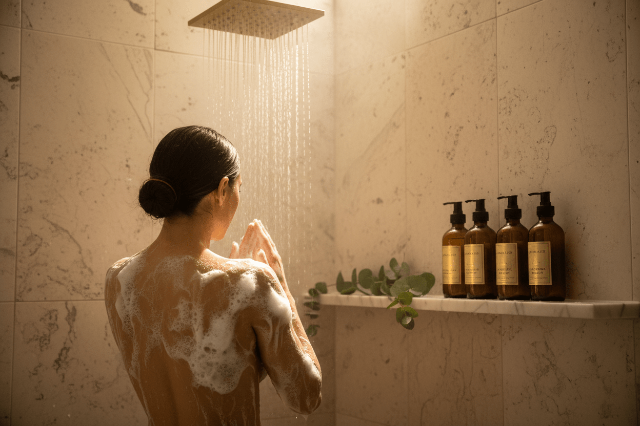 Everything Shower Gift. Luxury skin care - Organic Body Shop