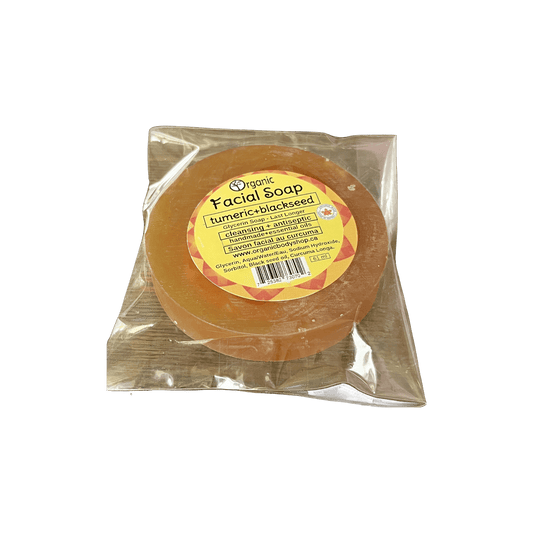Facial with home steam herbal +Turmeric Blackseed Soap Gift - Organic Body Shop