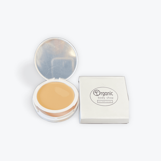 Foundation Cream. Vegan. Snow Angel 03 - Organic Body Shop