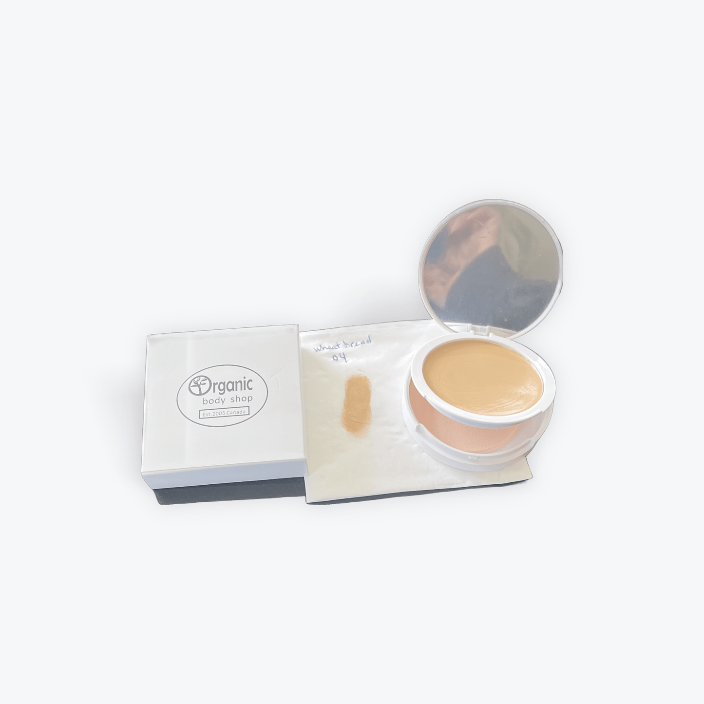 Foundation Cream. Vegan. Wheat Bread 04 - Organic Body Shop