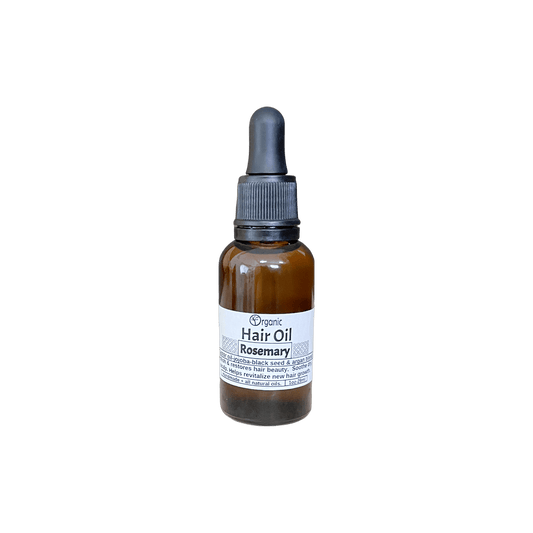 Hair Oil. Rosemary, Argan + Castor oil. - Organic Body Shop