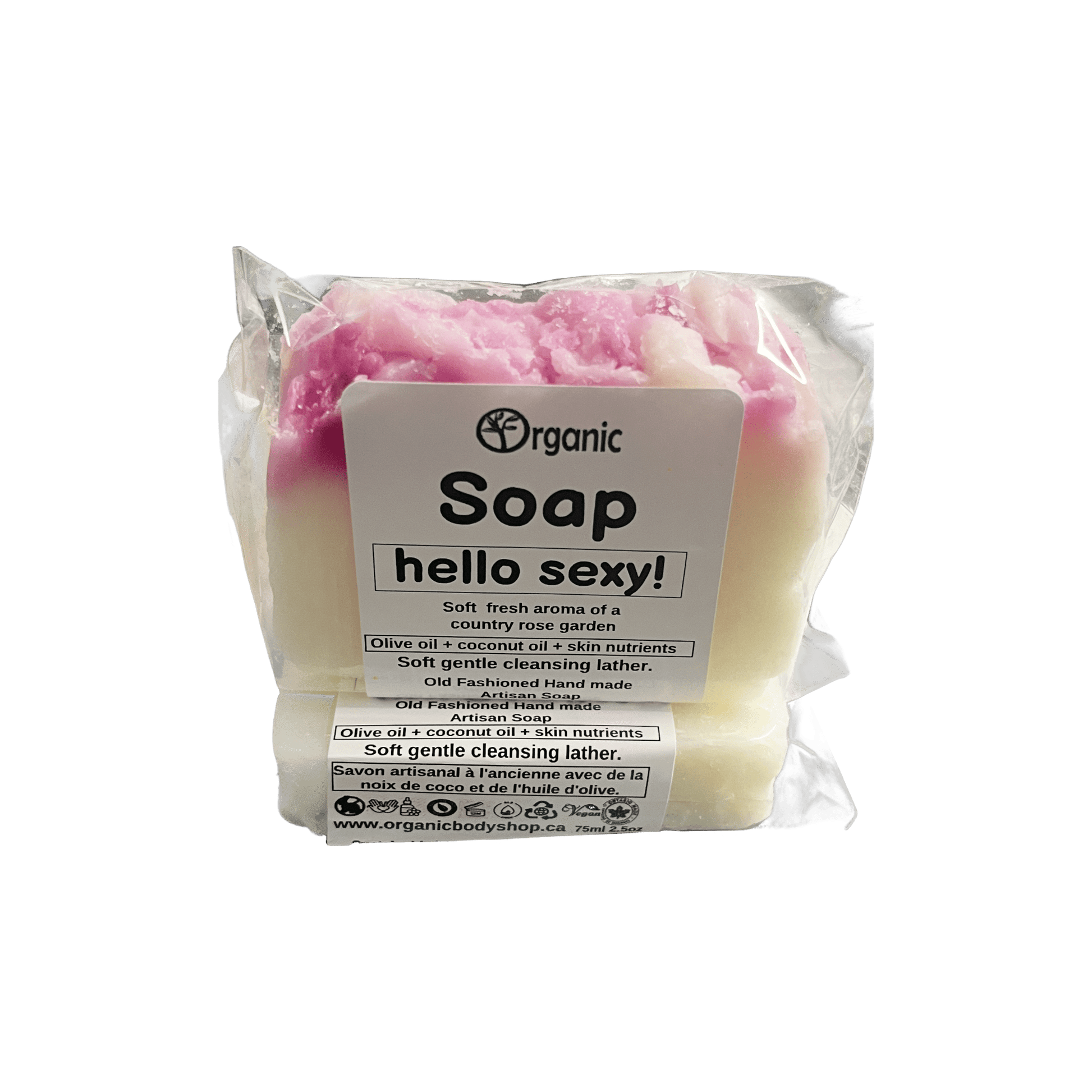 Hello Sexy! Artisan Soap bar 90ml - Organic Body Shop