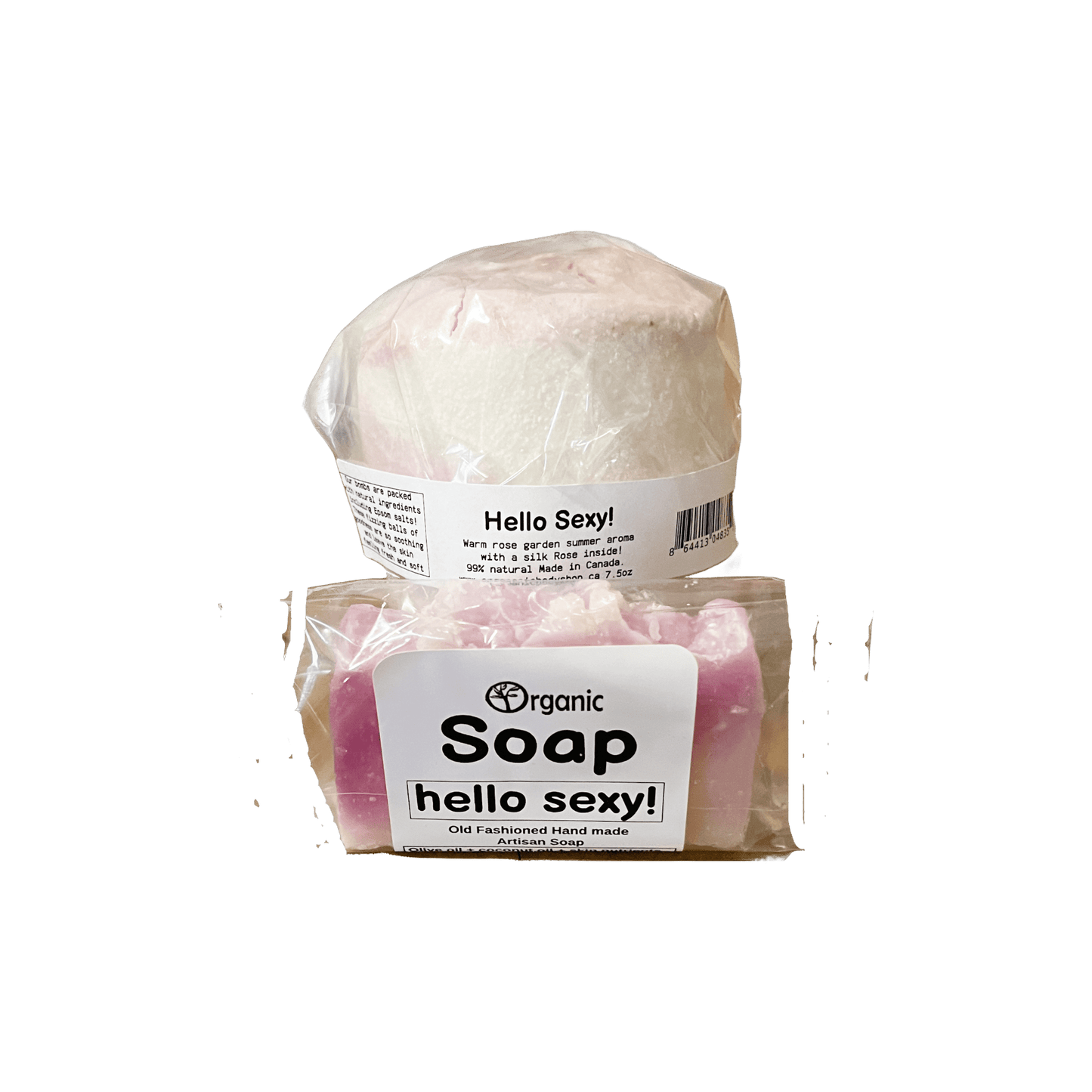 hello sexy! Bath Gift 2pc. Rose spice aroma. - Organic Body Shop