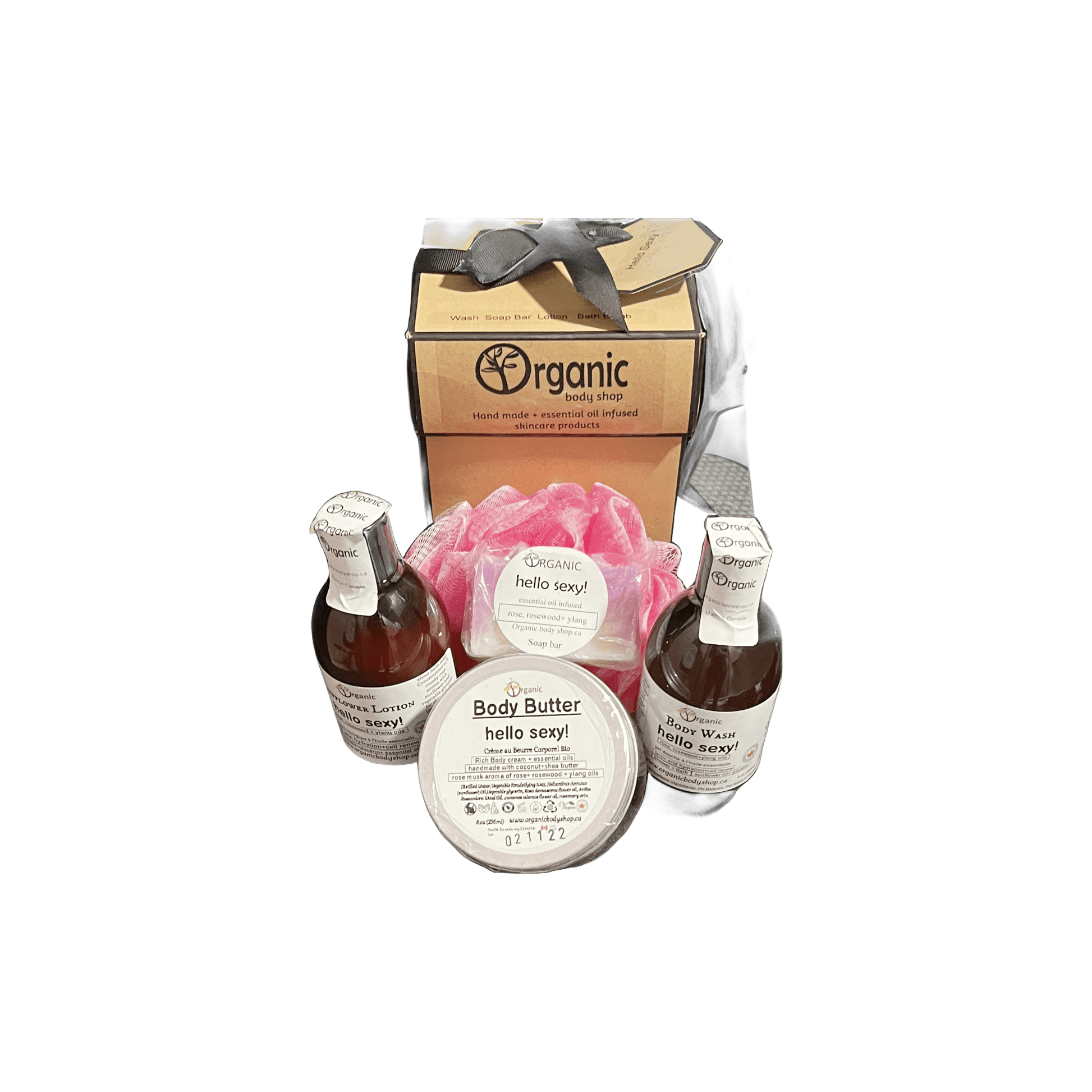 Hello Sexy! gift the alluring aroma of rose and warm spice. - Organic Body Shop