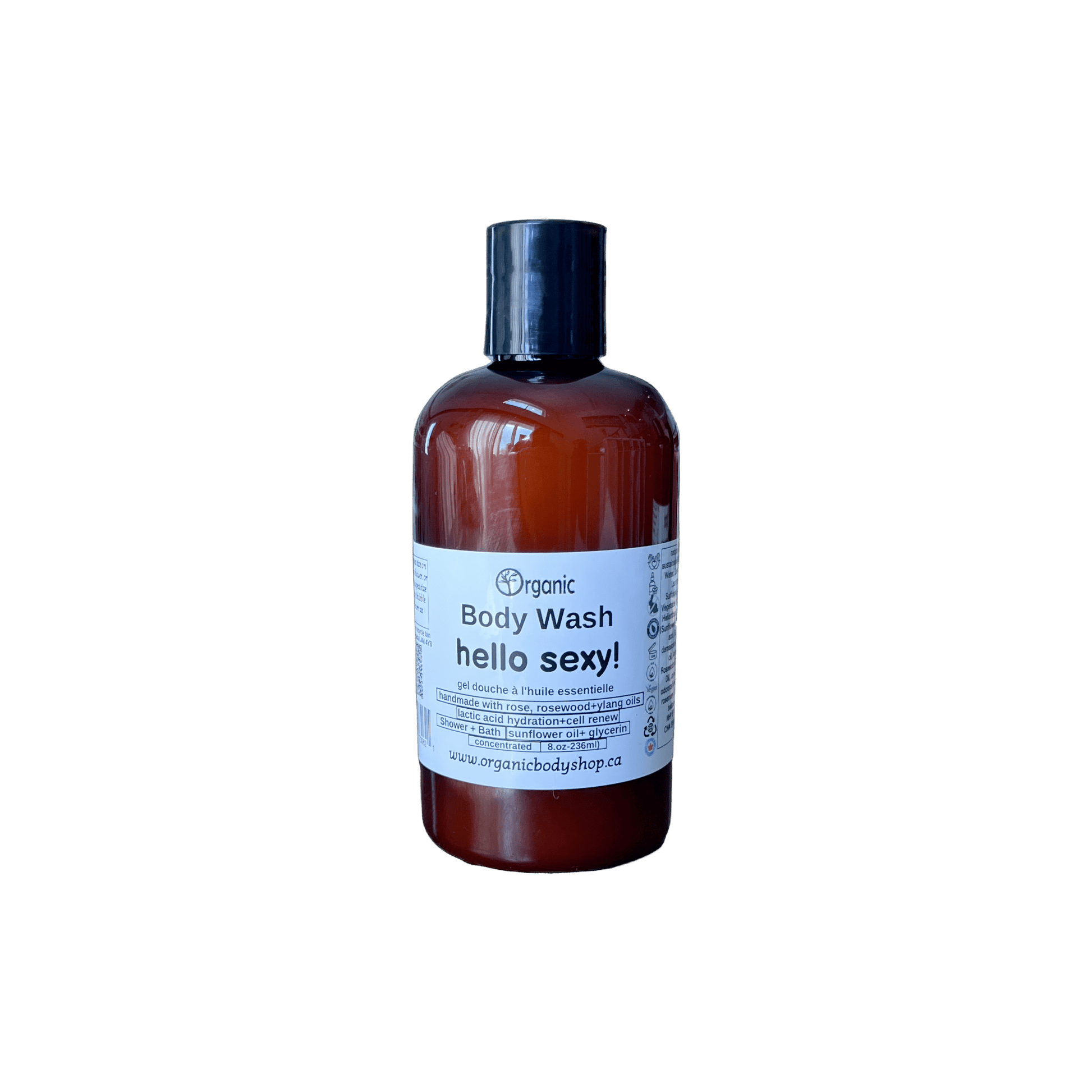 Hello Sexy! Wash. Alluring rose spice adventure. - Organic Body Shop