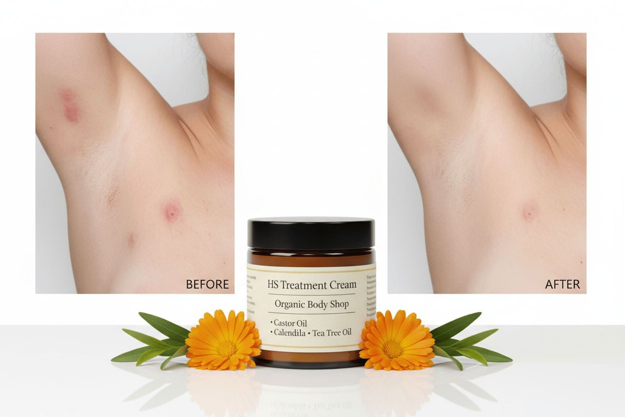 HS treatment cream - Hidradenitis Suppurativa. - Organic Body Shop