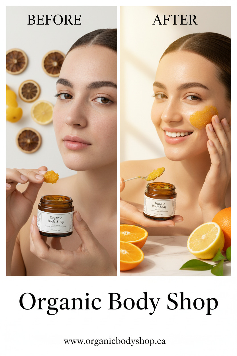 Vita C Face scrub.Hydrate,brighten,tone.