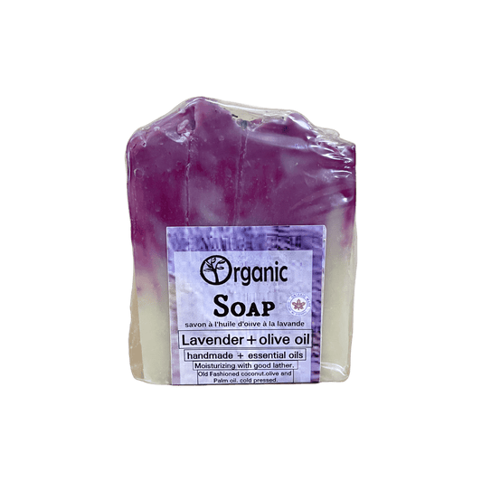 Lavender Artisan Soap Bar. Calm walk in summer fields - Organic Body Shop