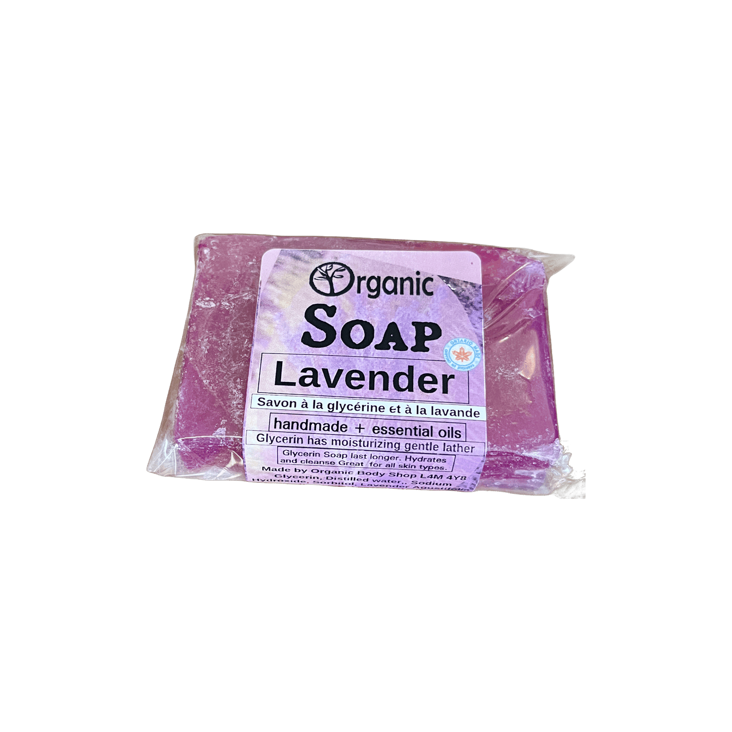 Lavender Hydrating Soap Bar. 118ml - Organic Body Shop