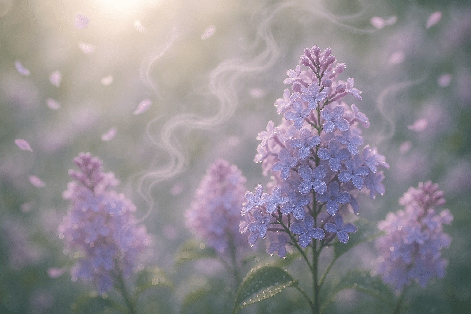 Lilac Bath & Body Gift.3pc. Lilac in spring. - Organic Body Shop