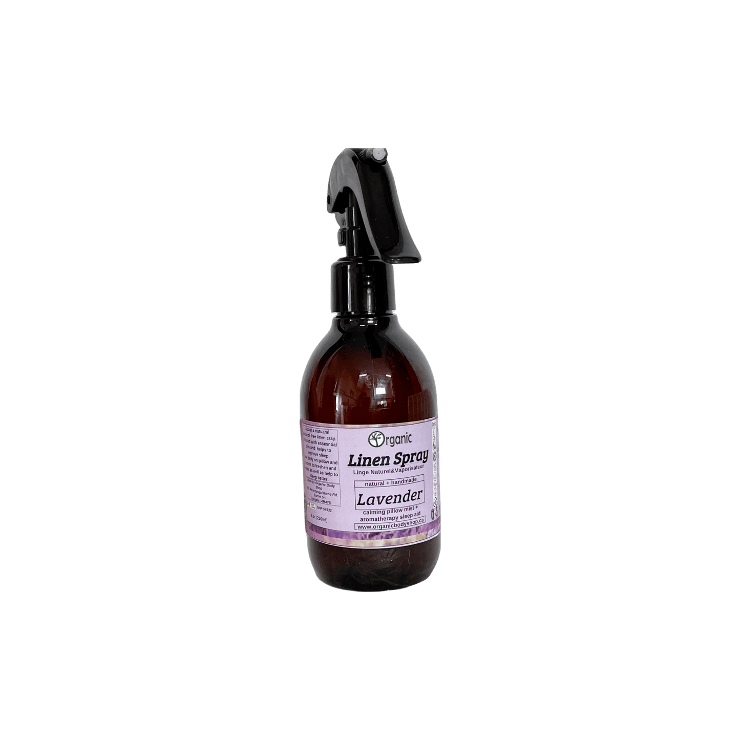 Linen Spray. Calm Lavender - Organic Body Shop