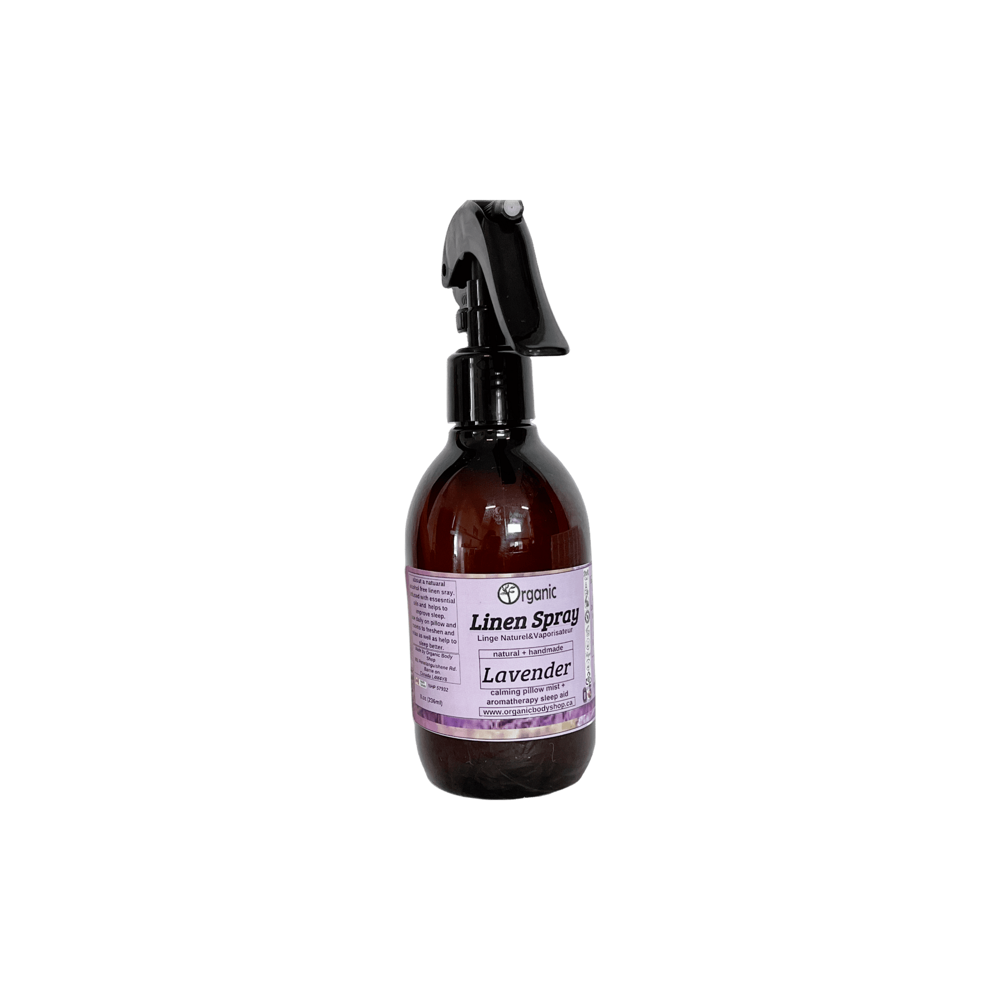 Linen Spray. Calm Lavender - Organic Body Shop