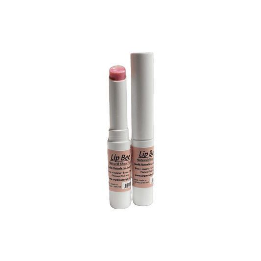 Lip Bee Balm. Shear Pink - Organic Body Shop
