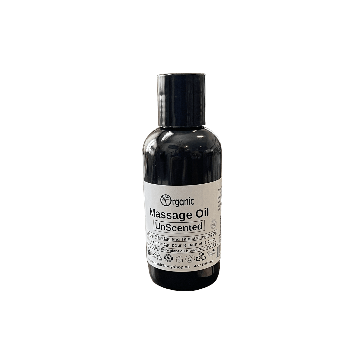 Massage Oil .Organic.unscented 32oz - Organic Body Shop