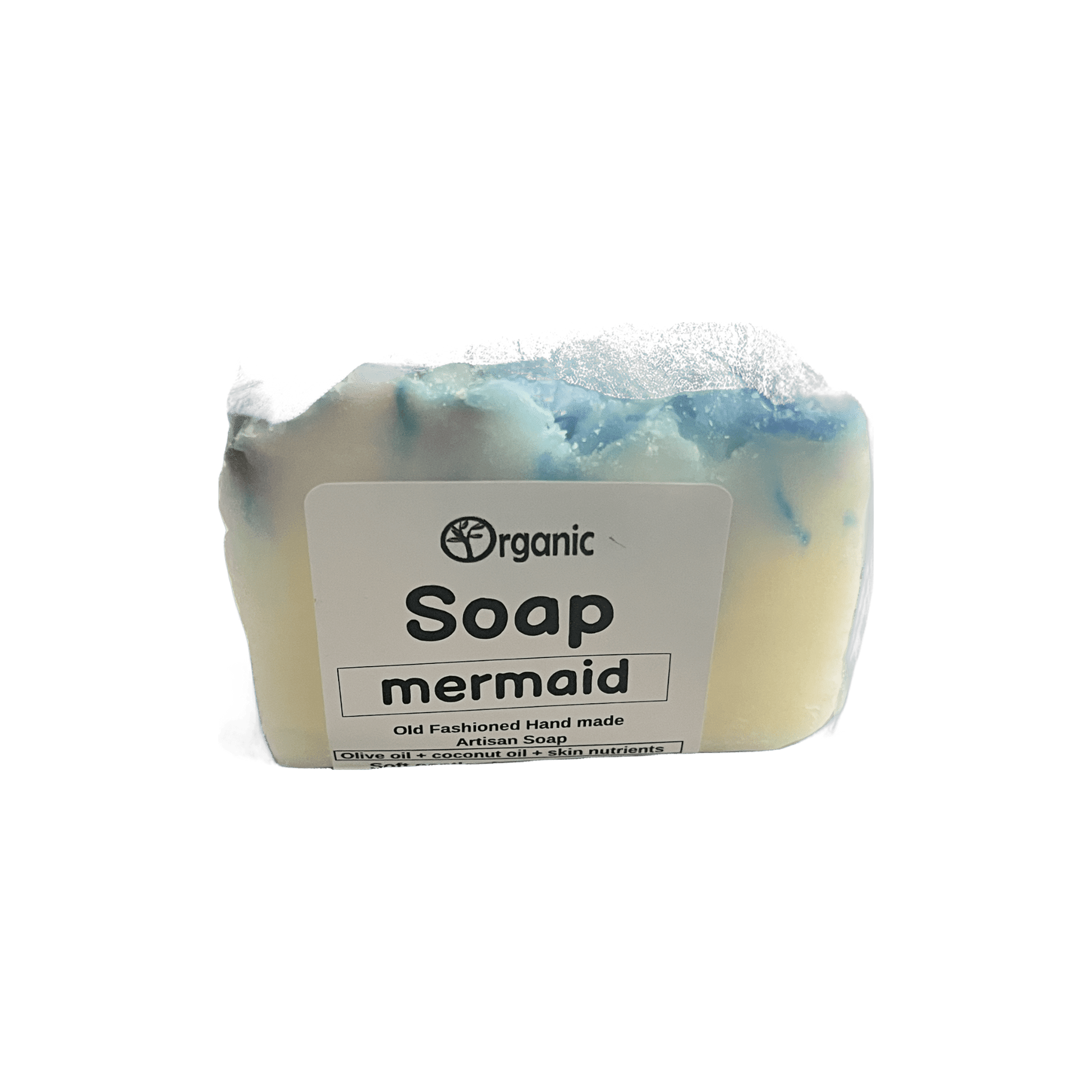 Mermaid artisan soap bar 90ml - Organic Body Shop