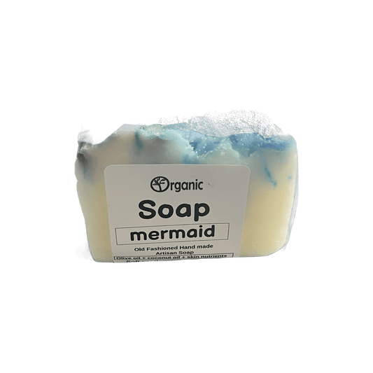 Mermaid artisan soap bar 90ml - Organic Body Shop