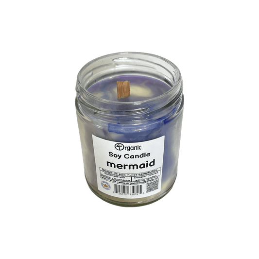 Mermaid Soy Candle 9oz - Organic Body Shop