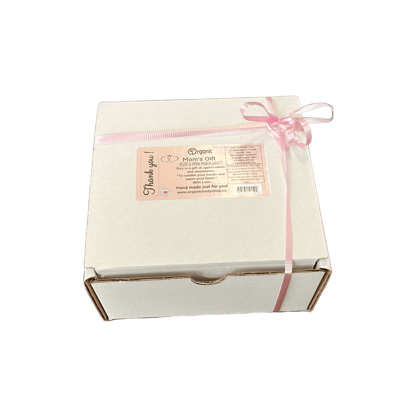 Mom's Gift. Sooth hands with abundance - Organic Body Shop