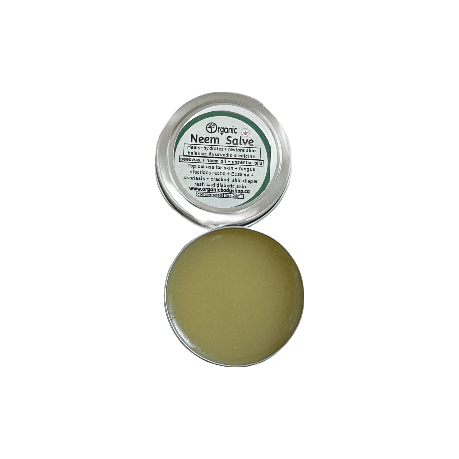 Neem Beeswax Remedy Salve 118ml - Organic Body Shop