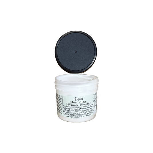 Neem Sea Day Cream. sunscreen. Restore. Balance Sensitive. - Organic Body Shop