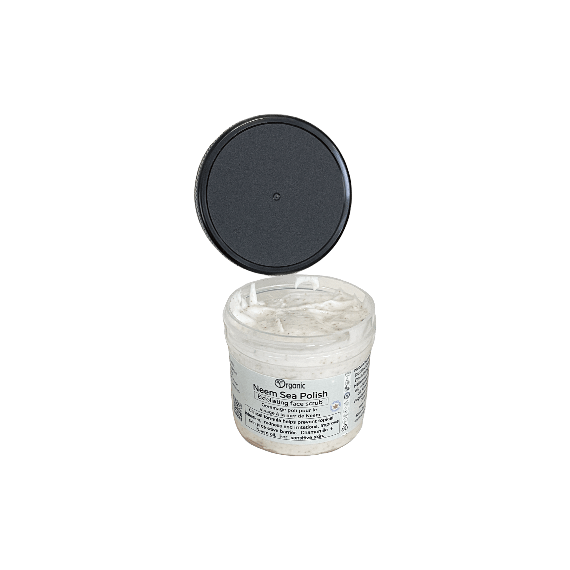 Neem - Sea Face Polish. balance+restore sensitive - Organic Body Shop