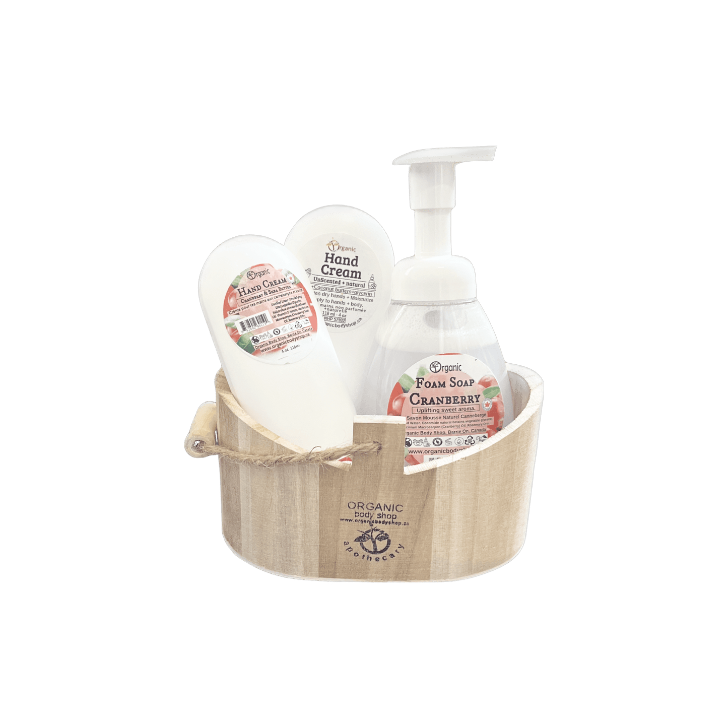 Organic hand care gift. Tart sweet citrus Cranberry! - Organic Body Shop