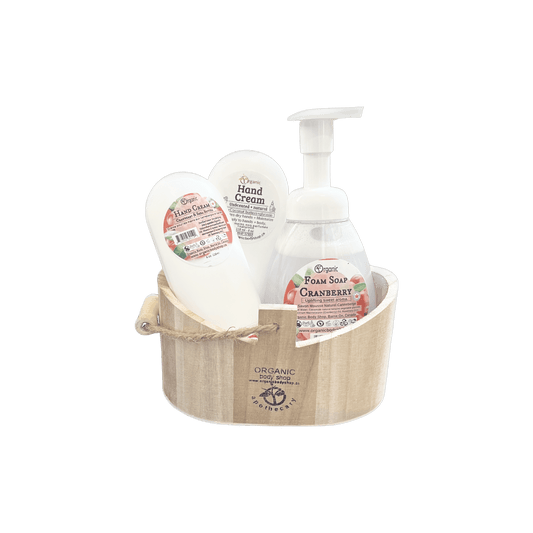 Organic hand care gift. Tart sweet citrus Cranberry! - Organic Body Shop