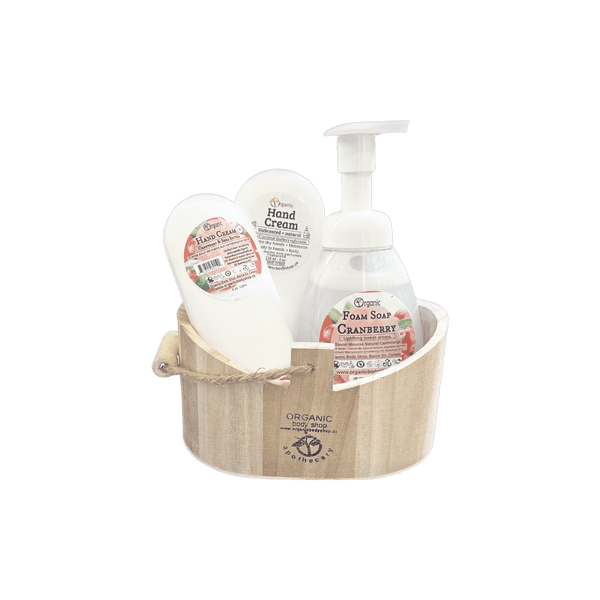 Organic hand care gift. Tart sweet citrus Cranberry! - Organic Body Shop
