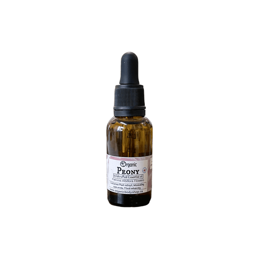 Peony Essential oil. Wildcrafted. Ontario 1 oz. - Organic Body Shop