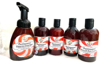 Peppermint Body Wash- cool mint