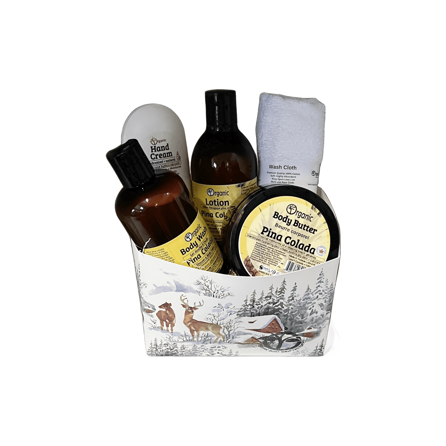 Pina Colada Refresh. Your the best! 5pc Gift - Organic Body Shop