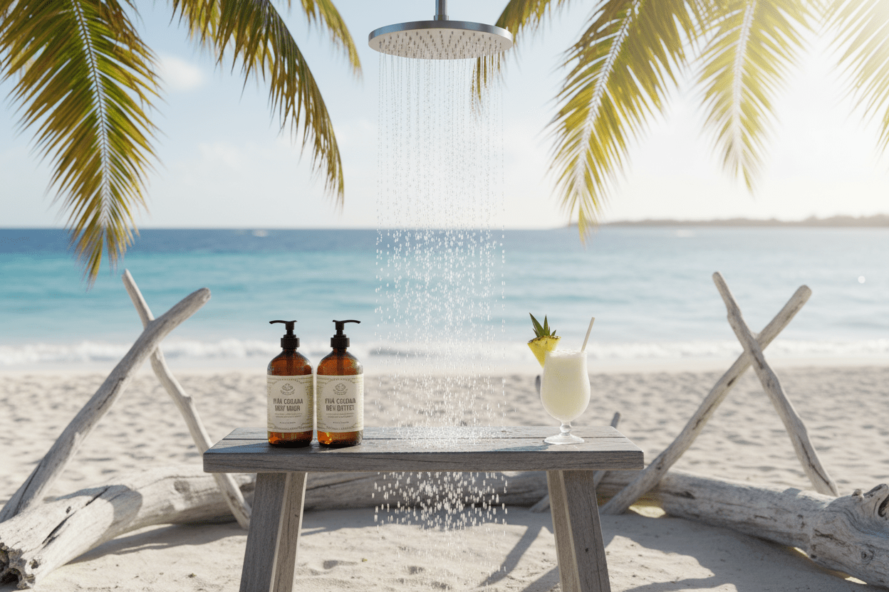 Pina Colada Refresh. Your the best! 5pc Gift - Organic Body Shop