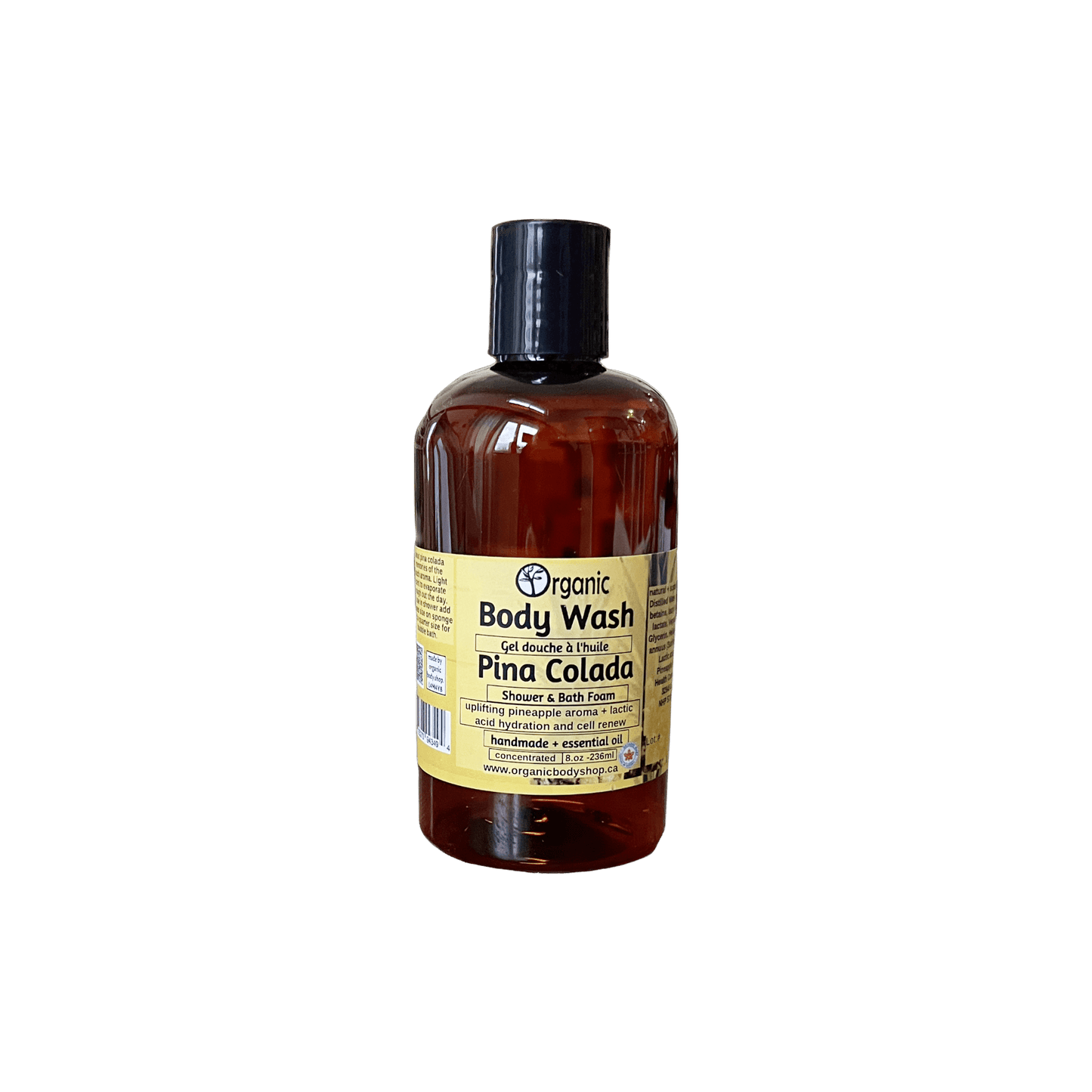 Pina Colada Wash. Tropical Fruity - Organic Body Shop