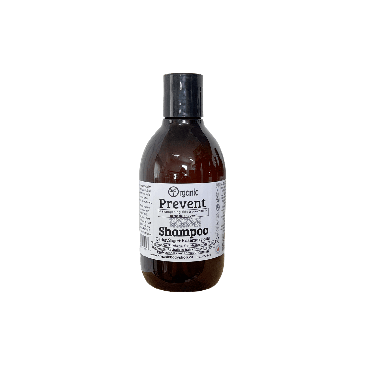 Prevent Shampoo. Restore. Hair - loss. - Organic Body Shop